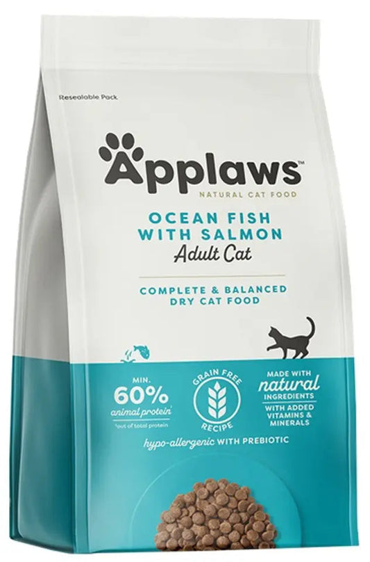 Applaws Cat Pescado y Salmón Alimento Seco 6kg