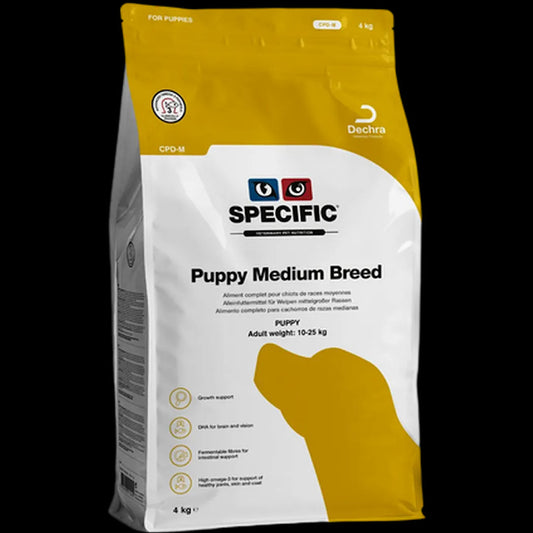 Specific CPD-M Puppy Medium Breed Alimento Seco 12Kg