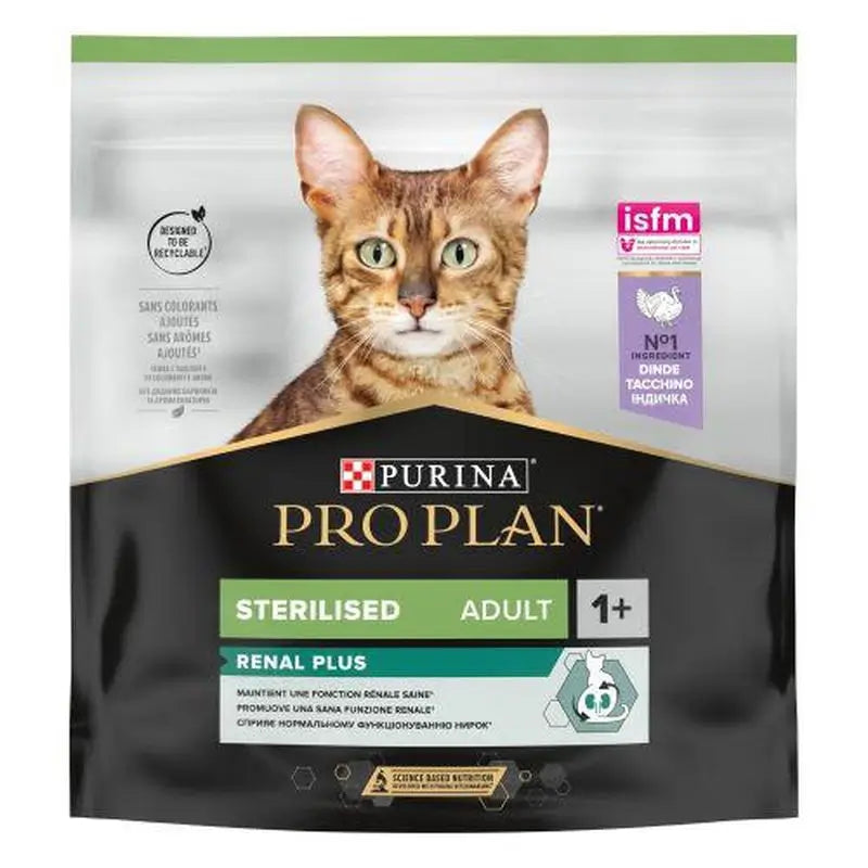 Purina Pro Plan Feline Adult Sterilised Dry Food with Turkey 3kg