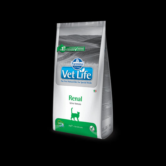 Farmina Vet Life Cat Renal Alimento Seco para Gatos 2Kg