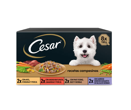 Cesar Multipack Moist Country Recipe 24 x 150g