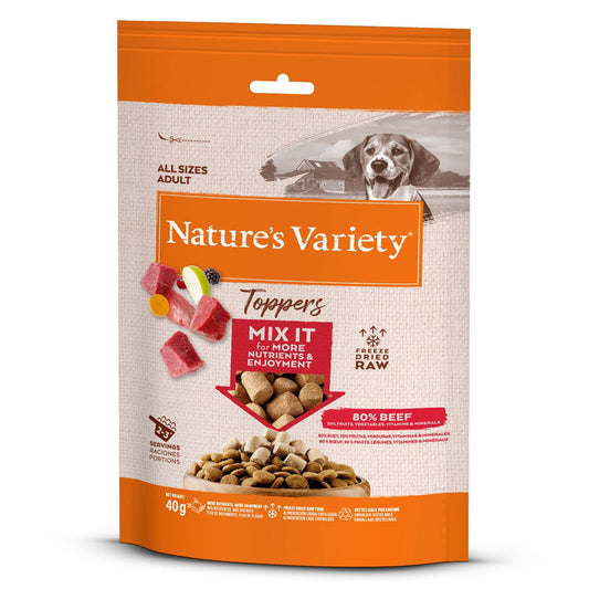 Affinity Nature’s Variety Toppers Ternera Snack 7X400g