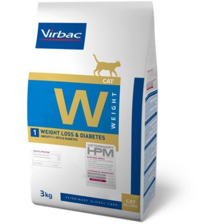 Virbac Pf HPM Feline Weight Loss & Diabetes Alimento Seco 1,5Kg