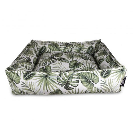 Lex&Max Cuna Jungle Cama Desenfundable Verde y Blanco 1kg
