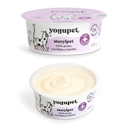 Yogupet Yogurt Funcional Gato Sterylpet 4x110g