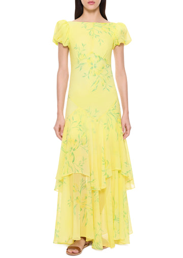 Anetta Dress - Primavera Yellow