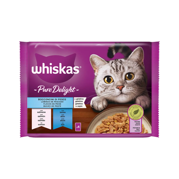 Whiskas Pure Delight Fish Selection 13X4X85Gr