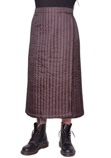 BLESS N°08 2026 MONPE SKIRT BURGUNDY (New Season FW25)