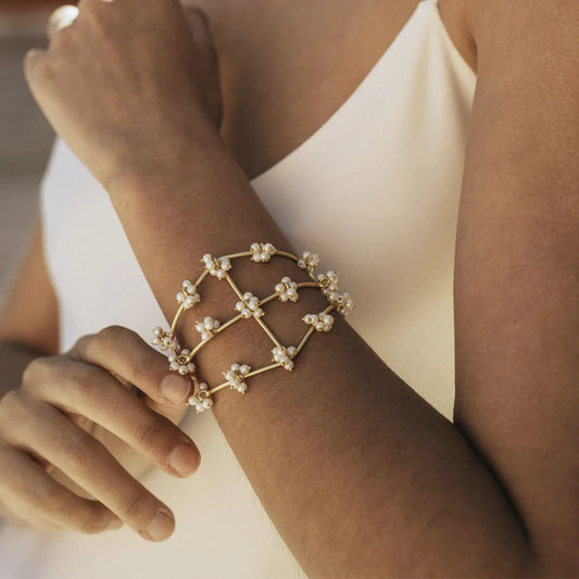 Brazalete Emperatriz Perlas