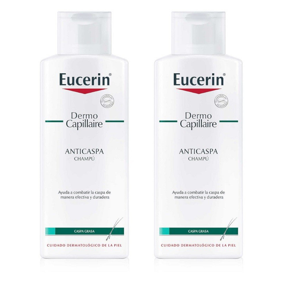 Eucerin Champú Anticaspa Dermo Capillaire Líquido 2x250ml