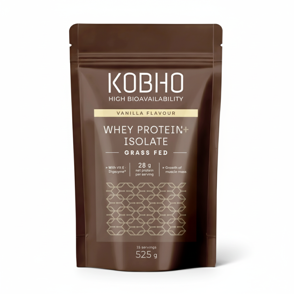 Kobho Proteína Whey Aislada Vainilla 525g