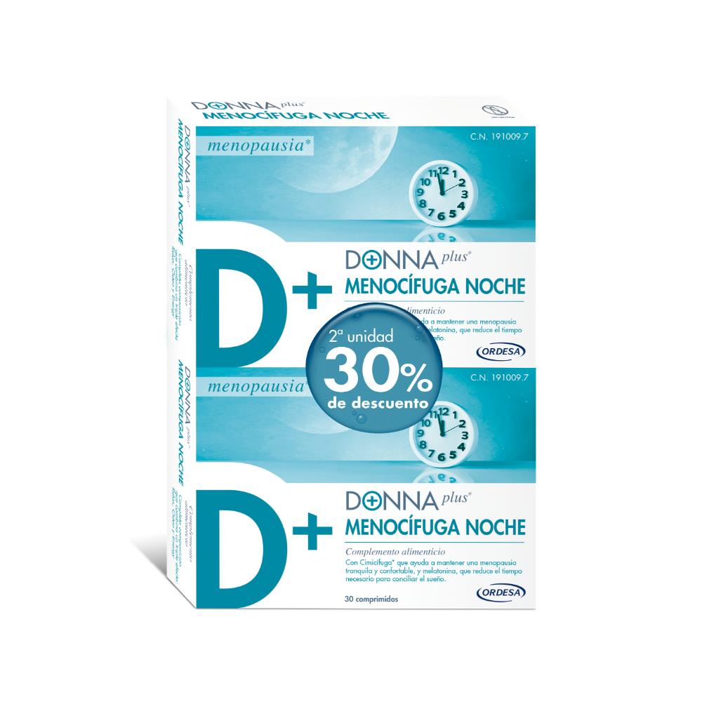 DONNA PLUS Menocífuga Noche DUPLO 30 + 30 comprimidos