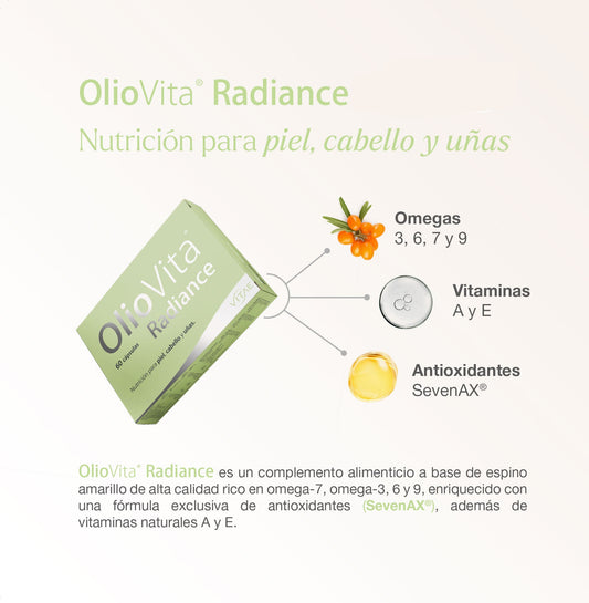 Vitae Oliovita Radiance Complemento Alimenticio 60 cápsulas