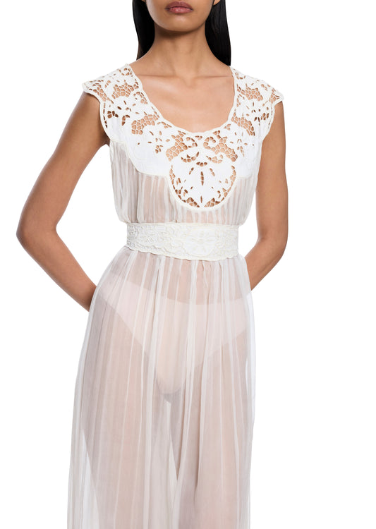 1930s Ivory Slip Dress