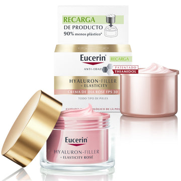 Eucerin Hyaluron Filler+ Elasticity Day Cream Rosé 50ml + Refill 50ml