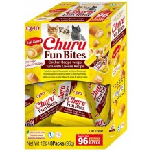 Churu Cat Fun Bites Snacks de Pollo con Queso 146g