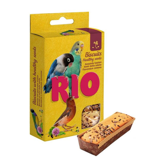 RIO Biscuits Semillas Saludables Galletas para Aves 8 ud