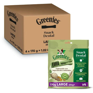 Greenies Dental Large Snack para Perro Grande 6x170g