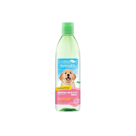 Tropiclean Fresh Breath Solución Higiénica Dental para Cachorros 473ml