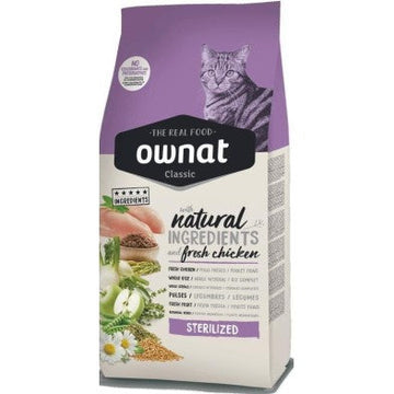 Ownat Classic Feline Adult Sterilized Pienso Seco para Gatos 15Kg