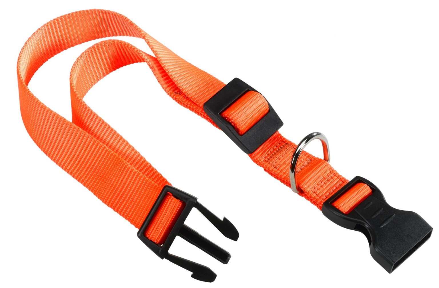 Ferplast Collar Nylon Perro Club C15 Naranja 0.03kg