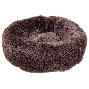 Ferplast Cuddly Round Bed Brown 80cm