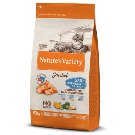 Nature's Variety Cat No Grain Salmón 7kg