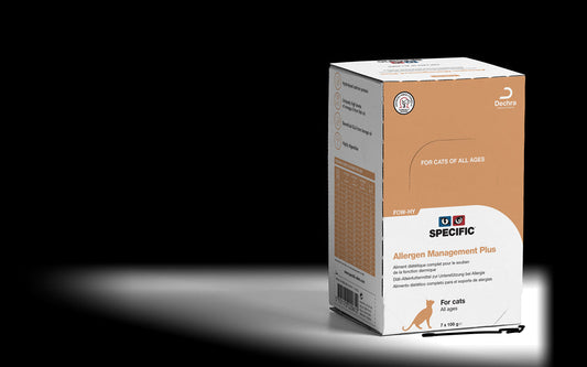 Specific Feline Fow-Hy Allergen Management Plus Comida Húmeda Salmón 700g