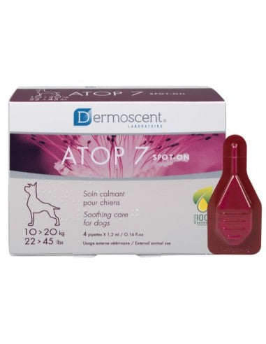 Dermoscent ATOP7® Spot On Perros y Gatos 4 pipetas de 1.2 ml