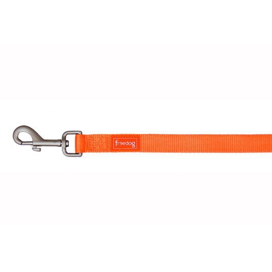 Freedog Correa Nylon Basic Naranja 120cm