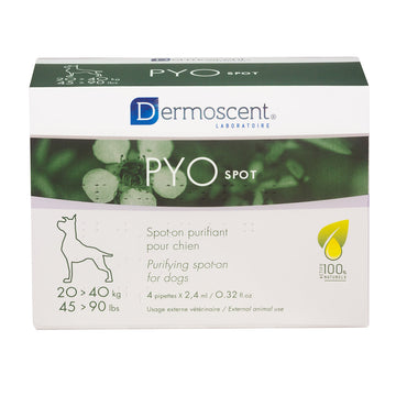 Dermoscent PYOspot Tratamiento Spot-On 4 pipetas 2,4ml