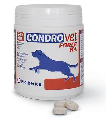 Bioiberica Condrovet Force HA Suplemento para Perros 240 comprimidos