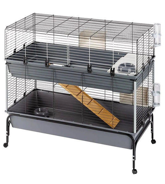 Ferplast Rabbit 120 Doble Jaula para Conejos 16.5kg