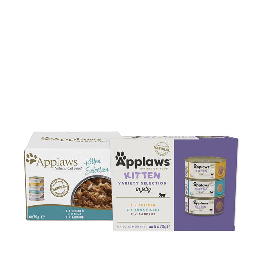 Applaws Kitten Multipack Comida para mascotas 6 x 70g