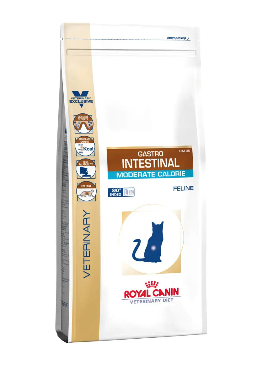 Royal Canin Veterinary Diet Gastro Intestinal Moderado Alimentación seca para Gato 4Kg