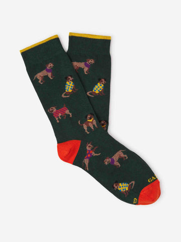 Calcetines Tricolor Canalé