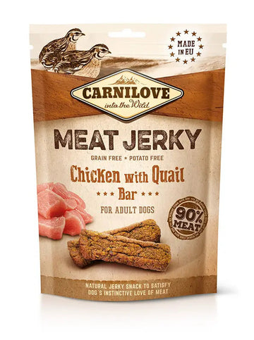 Carnilove Barritas Pollo y Codorniz Snack 1,2Kg
