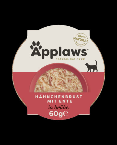 Applaws Pechuga Pollo y Pato Comida Húmeda 60g