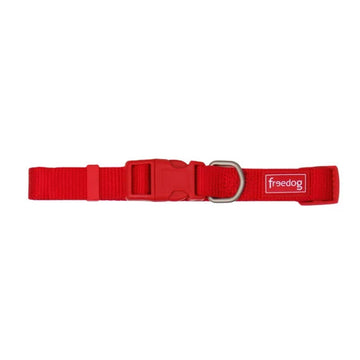 Freedog Collar Nylon Basic Rojo 15mm