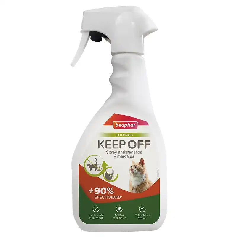 Beaphar Keep Off Outdoor Spray Repellent for Cats 500ml