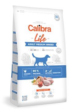 Calibra Dog Life Adult Medium Breed Chicken Dry Food 12Kg