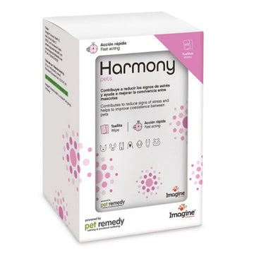 Urano Vet Toallitas Calmantes Harmony Pets 12 unidades
