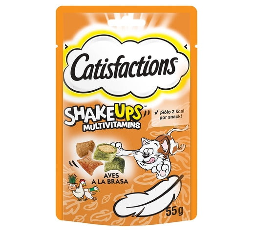 Catisfactions Shakeups Snacks Aves a la Brasa 6 x 55g