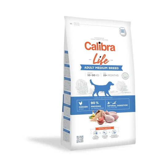 Calibra Dog Life Adult Medium Breed Pollo Pienso 2,5Kg