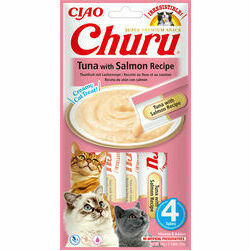 Churu Cat Bites Atún con Salmón Snack 3 x 30g