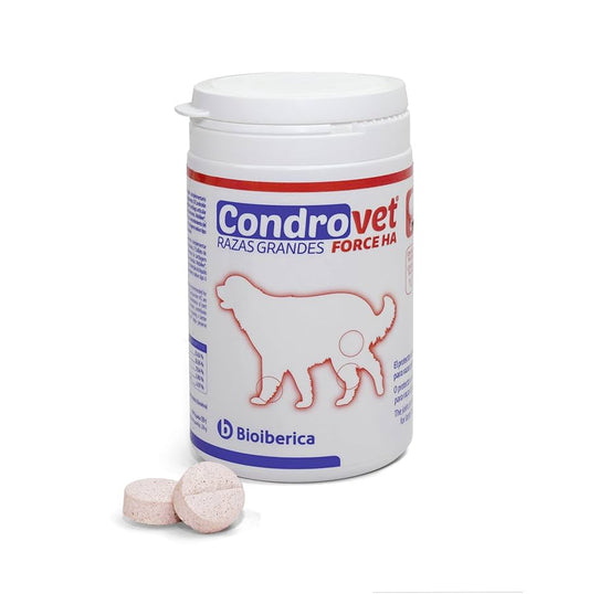 Bioiberica Condrovet Force HA Razas Grandes Suplemento Articular 80 Tabletas