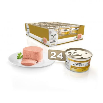 Purina Gourmet Gold Mousse with Chicken Cat Food 24 units