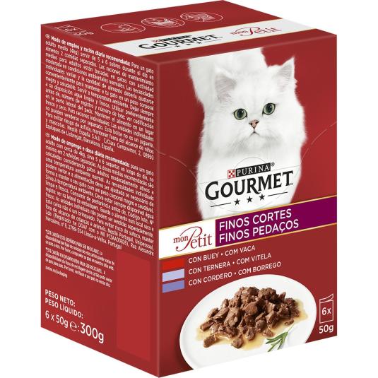 Purina Gourmet Mon Petit Alimento Húmedo 300g