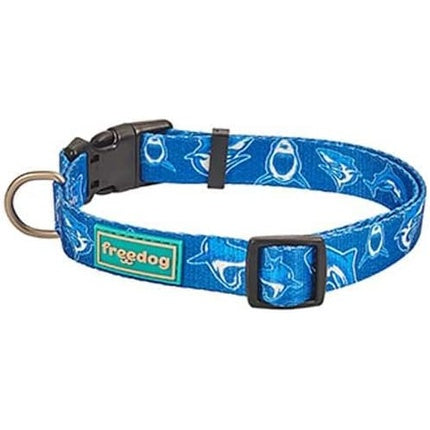 Freedog Blue Shark Collar Ajustable para Mascotas 111g