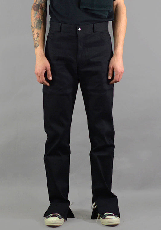 AFTER HOMEWORK PEDRO CLASSIC BLACK DENIM PANTS